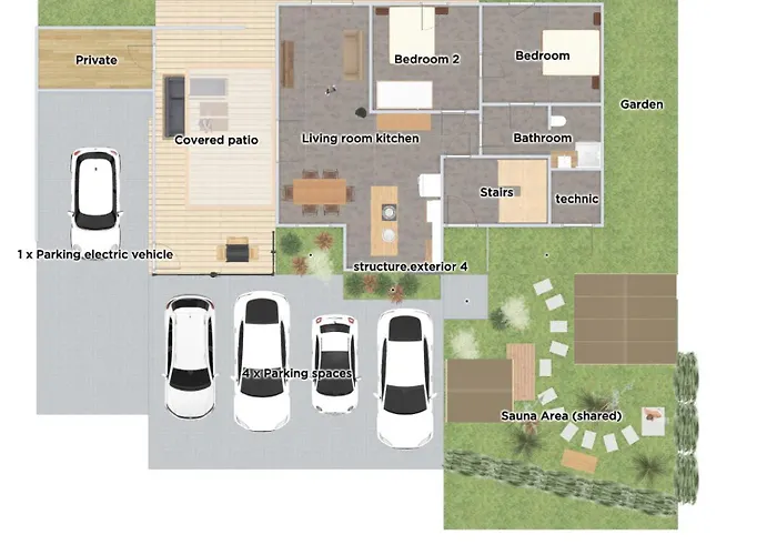 Vendégház Sohana I Design I And Guest I Sauna I Ac 3*